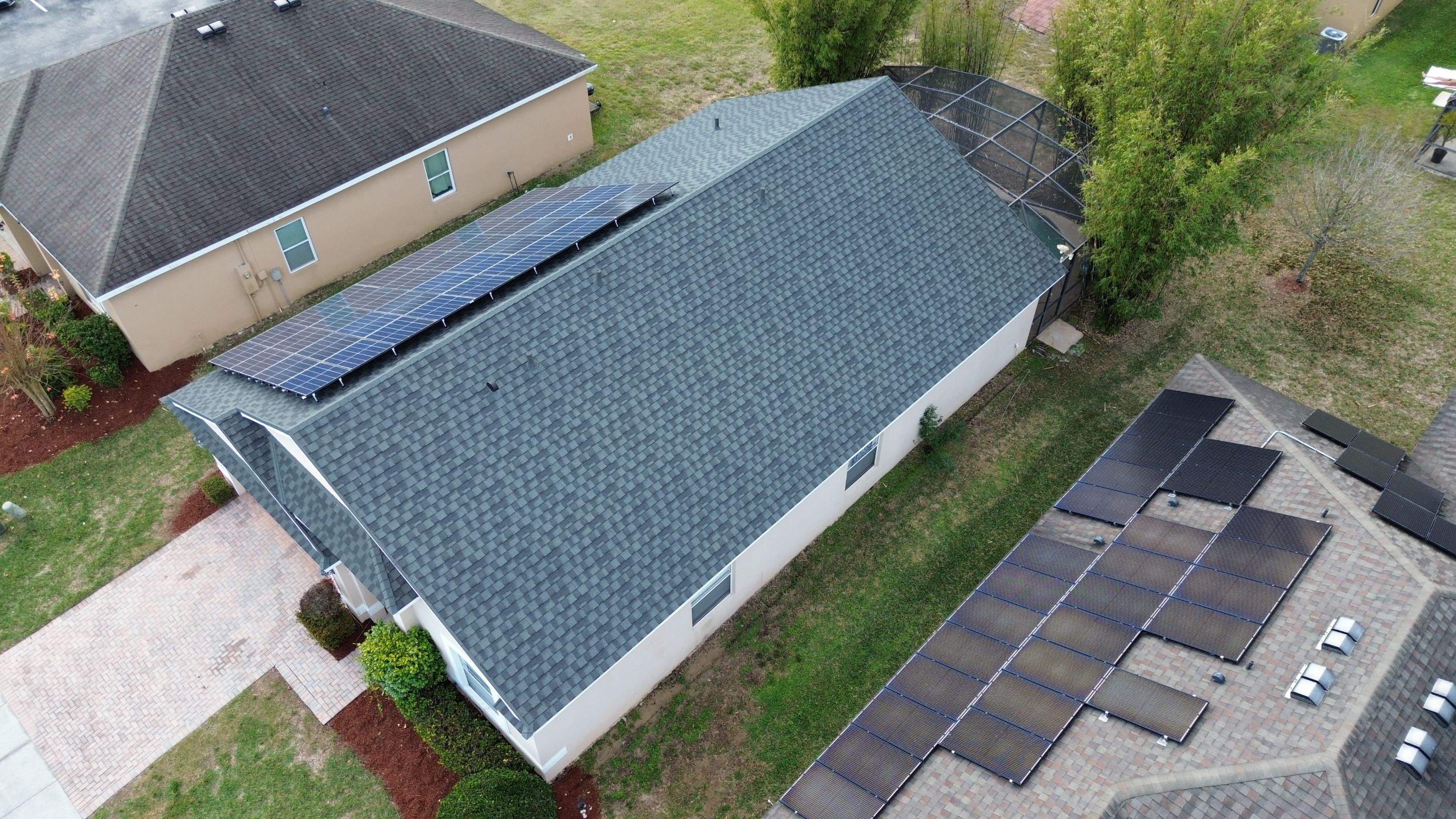 A completed Central Florida roof replacement by Align Roofing Solutions